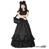 Sinister - 1057 Long dress - Black Product image